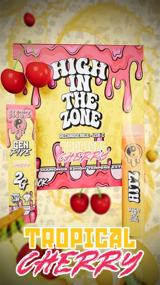 hitz disposable tropical cherry