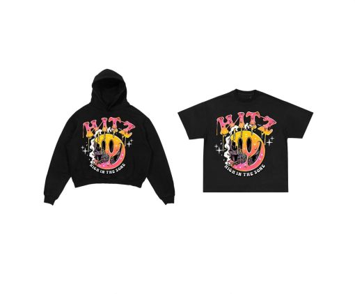 hitz sweater and t shirt black